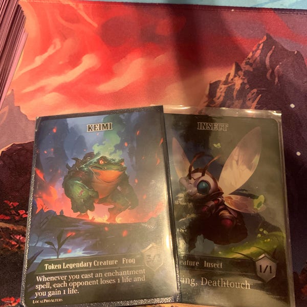 Mtg Altered Art Card Meren of Clan Nel Toth - Etsy