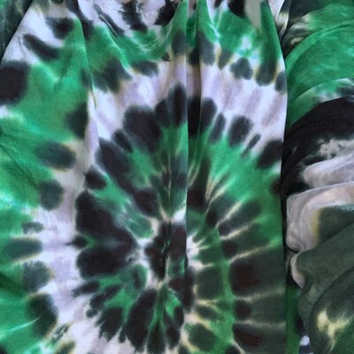 mardi gras tie dye shirt