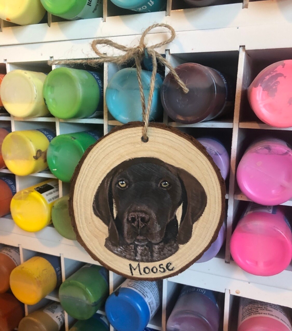 Custom Pet Portrait Ornaments, hand painted pet ornament, personalized pet memorial, pet lovers gift, custom dog portrait