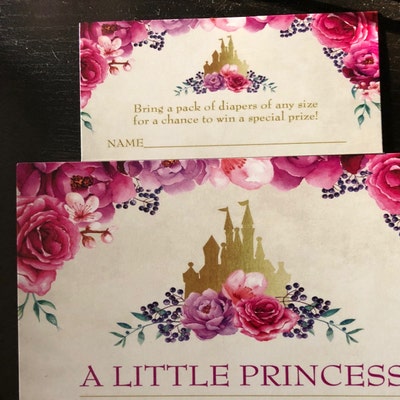 Princess Baby Shower Invitation/little Princess Invitation/baby ...
