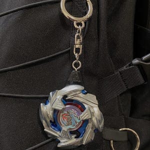 ベイブレードXキーチェーンアダプター：3DプリントPETGキーリング