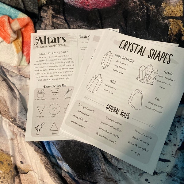 ALL the Basics of Witchcraft Bundle, Printable Grimoire Pages - Etsy
