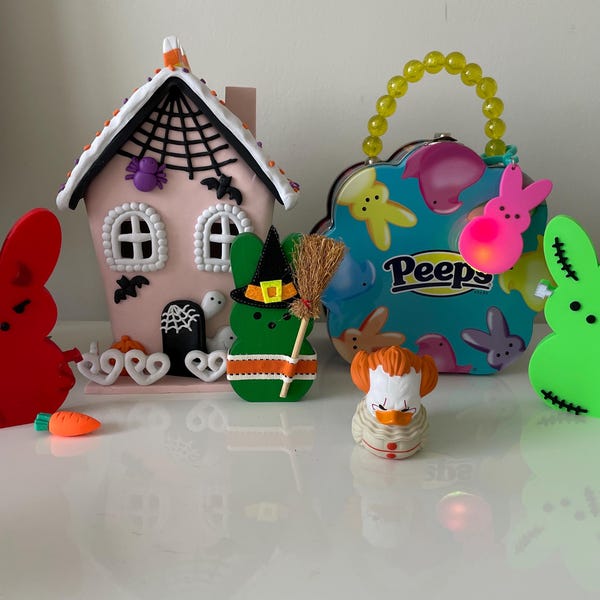 Frazzled BUNNY Standing Faux Fur Spring Decor I’m Fine It’s Fine Gift ...