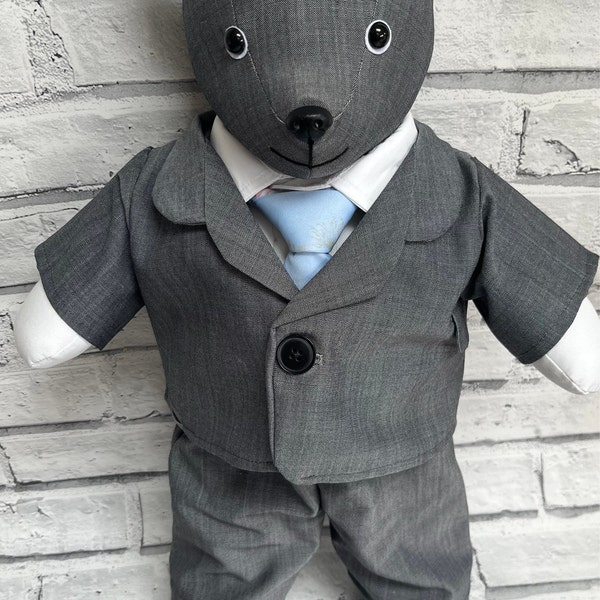 PYJAMAS / PAJAMAS Pjs PDF Pattern for Teddy Bear. Fits 15-18 Inch Bears ...