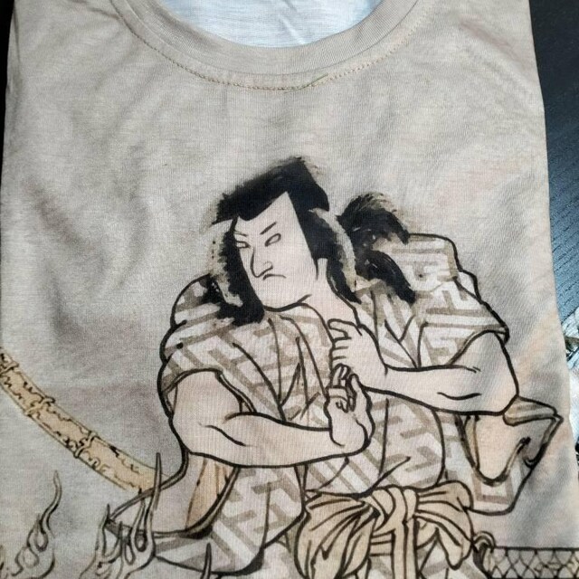 Magician With a Giant Toad Ukiyo-e Japanese Samurai Ronin