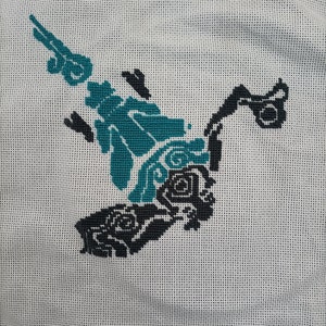 Cross Stitch Tapestry Update! Officially 2/3 complete 🎉 :  r/Breath_of_the_Wild