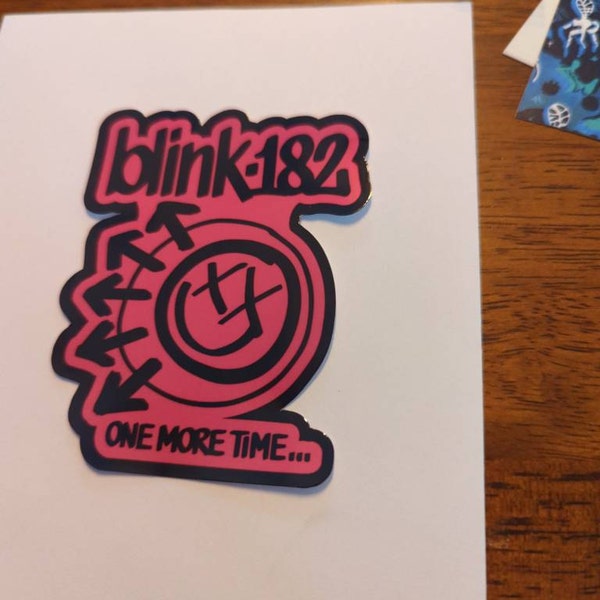 Blink 182 Laptop Stickers | One More Time, Crappy Punk Rock, Blink ...