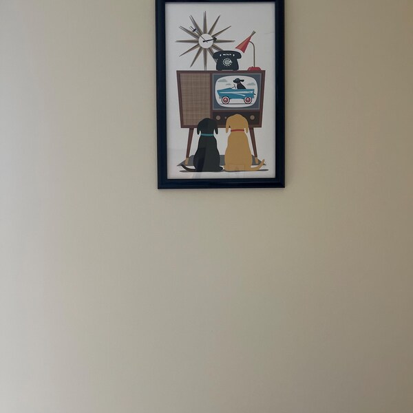 Mid Century Modern Kitchen Wall Art Print, Retro Coffee Pots ...