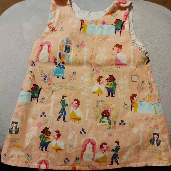 Girls Daisy Flower Waffle Dress