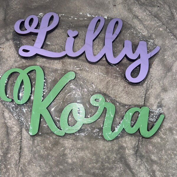 Wooden Name Puzzle - Personalized Name Puzzle Toy Gift