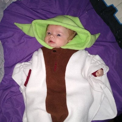 Yoda Star Wars Fleece Poncho & Car Seat Poncho all in One Baby, Toddler ...