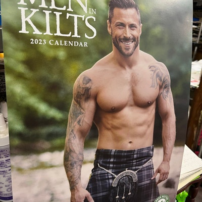 Men in Kilts Calendar 2024 A3 - Etsy Ireland