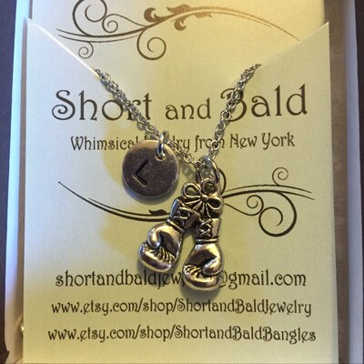 LaBenie Dangle Fighter Boxing Glove Charm - Silver Plated Alloy Charm For Bracelets And Necklaces