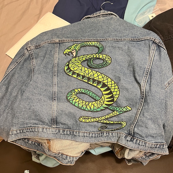 Tunnel Snakes Patch Large Embroidered Fallout - Etsy