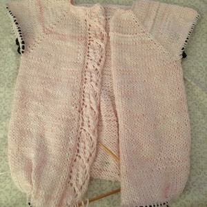 KNITTING Pattern-the Cove Cardigan 2/3 4/5 6/7 8/9 10/11 - Etsy Canada