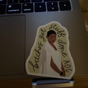 AOC Sticker AOC Laptop Sticker AOC Water Bottle Sticker - Etsy