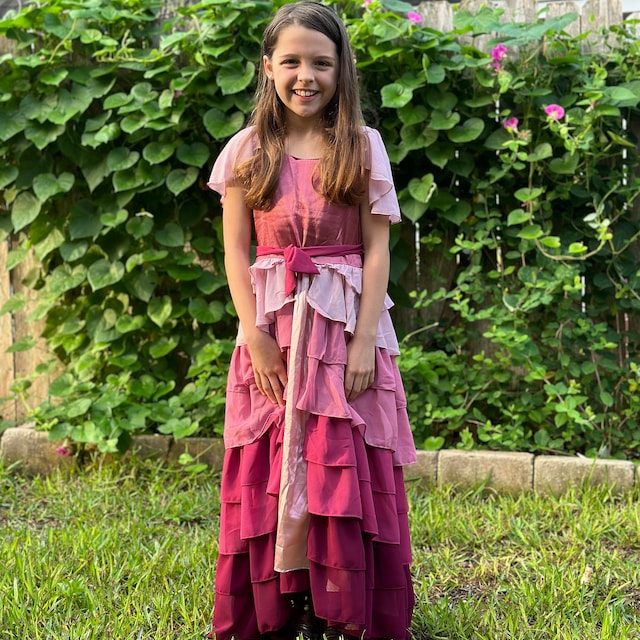 Granger Gryffondor Tenue Hermione Harry Potter Hermione Yule Ball Dress For  Girls Wizard Costume Chiffon Fancy