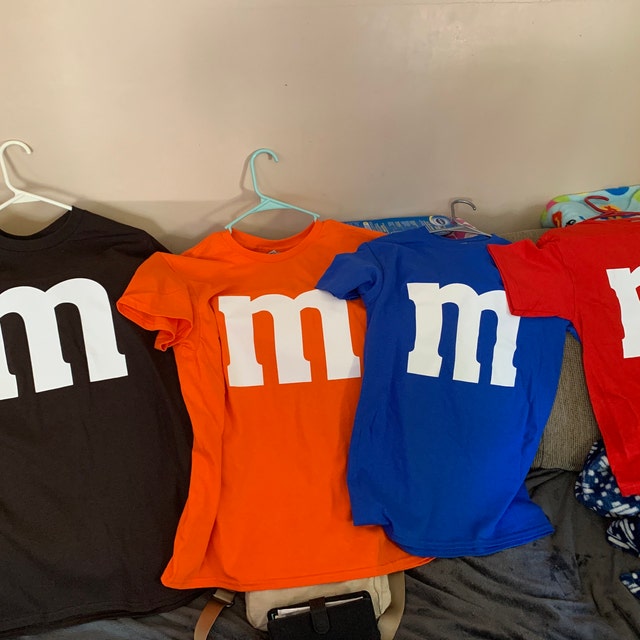 M&M T Shirt M and M T Shirt Halloween Costume Ladies Junior Fit T Shirt Tee  -  Sweden