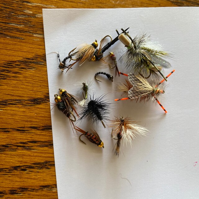48 Trout Flies Assortment – Mixed Boxed Set – Troutflies UK NBX143