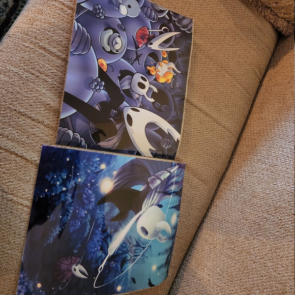 Hollow Knight Hornet and the Little Ghost Matte Art Print - Etsy