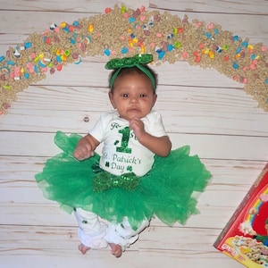 0-3 Month Leggings Baby Girl Baby Girl Patrick's Day Outfit