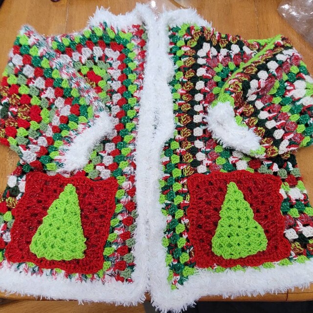 Granny Hexagon Cardigan Crochet Pattern - Easy Hexi Cardi