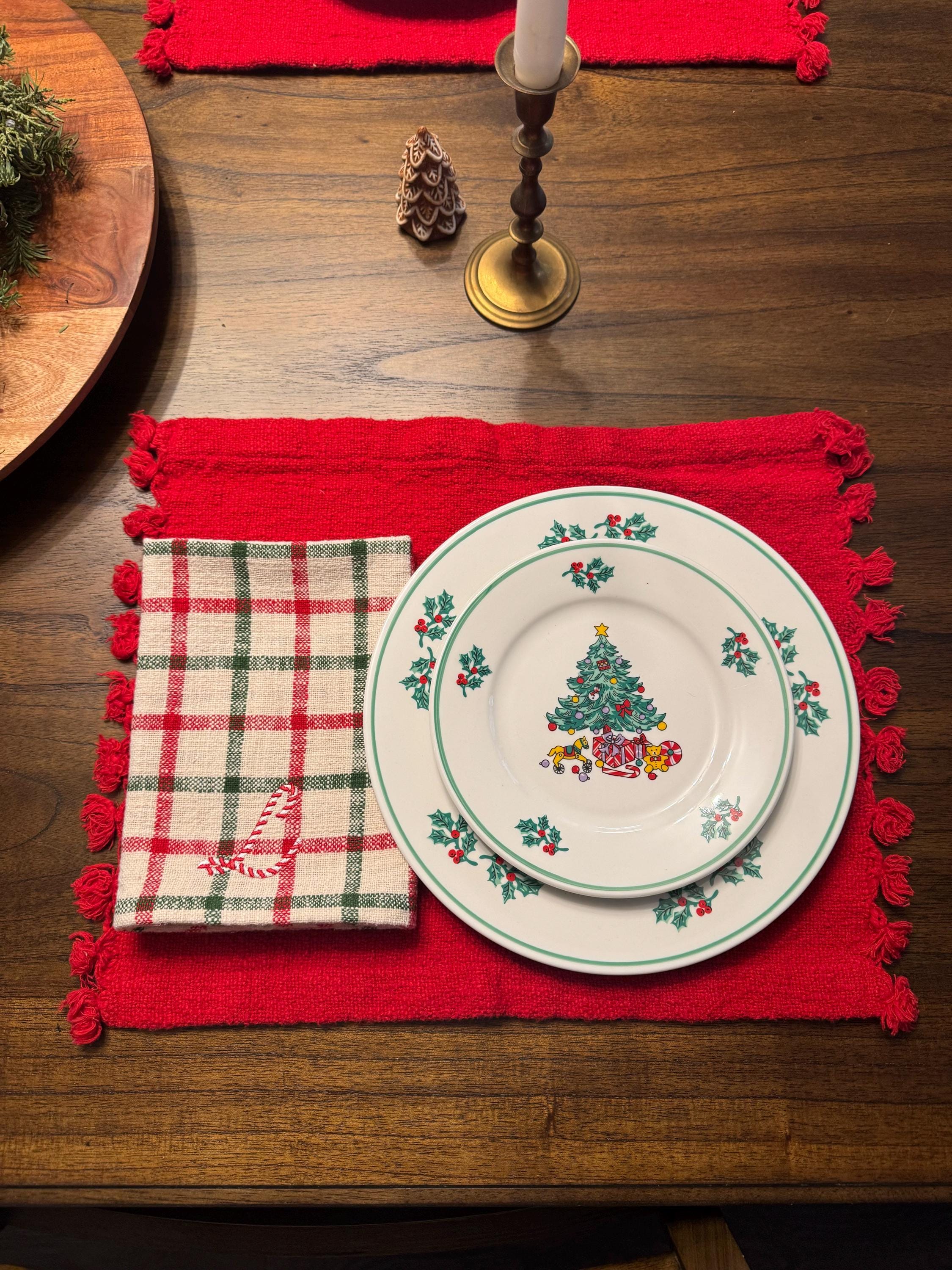 Customer project using Classy Candy Cane Handwritten Font embroidery design