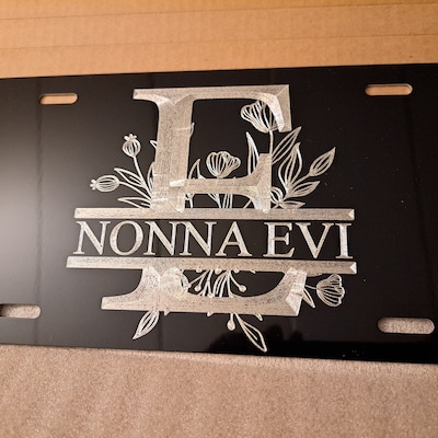 In God We Trust License Plate Frame Fear Ends When Faith Begins License Plate Frame - Stainless Steel Car Accessory Custom License Plate Frame - Foto 4