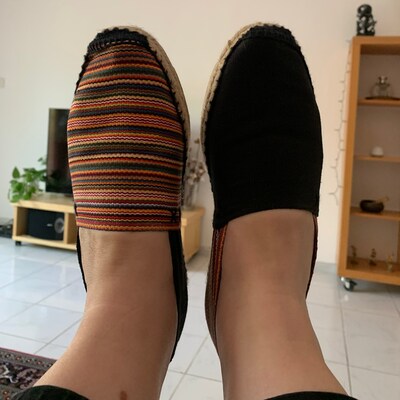 multicolor espadrilles