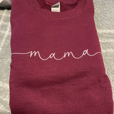 Mama Sweatshirt, Mama Shirt, Mama Gift, Mama Sweat Shirt, Pregnancy ...