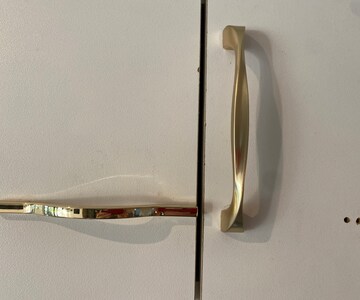 Modern Cabinet Pull Handles Brushed Brass Cabinet Kitchen Handles Wardrobe Cabinet Handles Cupboard Handles Kitchen Pulls 96 128 160 192mm