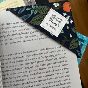 PDF Pattern for Corner Bookmark With Detailed Instructions and Template ...