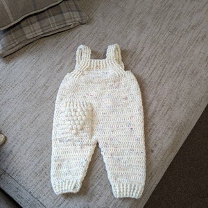 Crochet Pattern Baby Overalls Newborn to 24 Months - Etsy