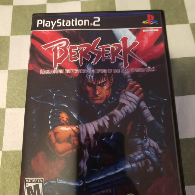 Berserk Millenium Empire Arc ENGLISH TRANSLATION [PS2] DVD Case