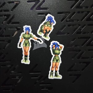 Leona [kof98] Sticker Sheet - Etsy