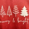 Merry And Bright Holidays Christmas Trees Sweatshirt