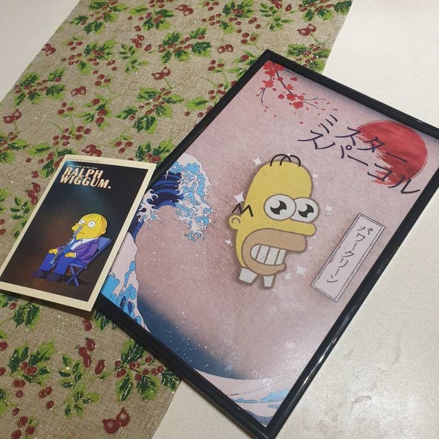 シンプソンズの伝統的なスタイル、ミスタースパークル - アート