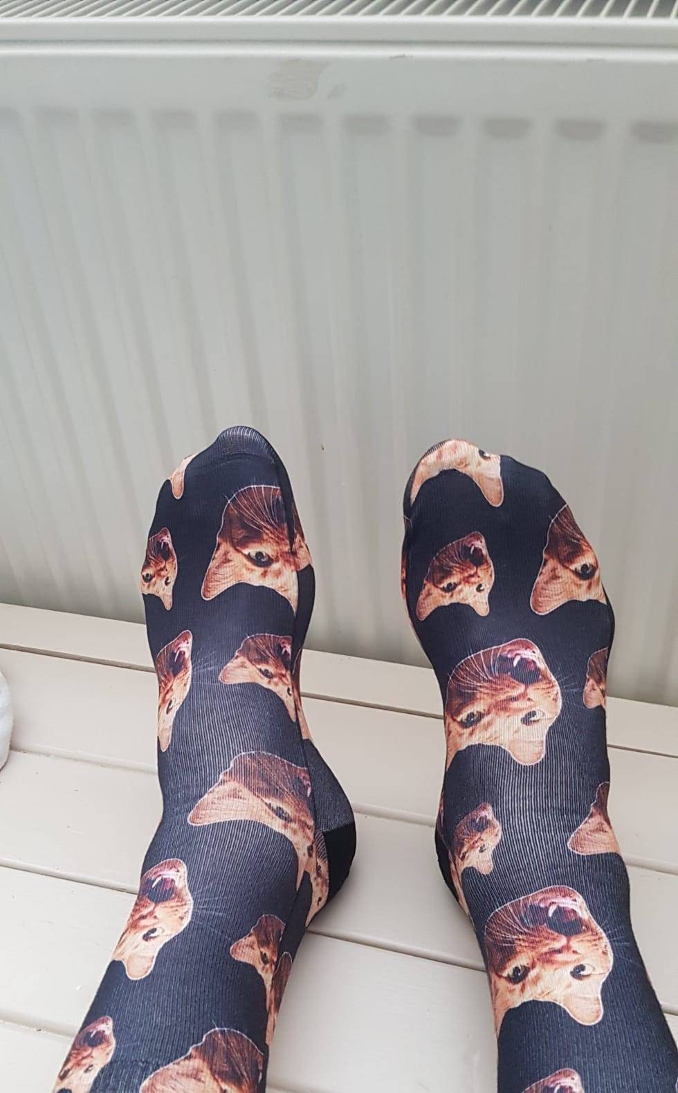 Custom Face Socks Printed With Loved Ones Face Make A Fantastic Unique Personalised Gift