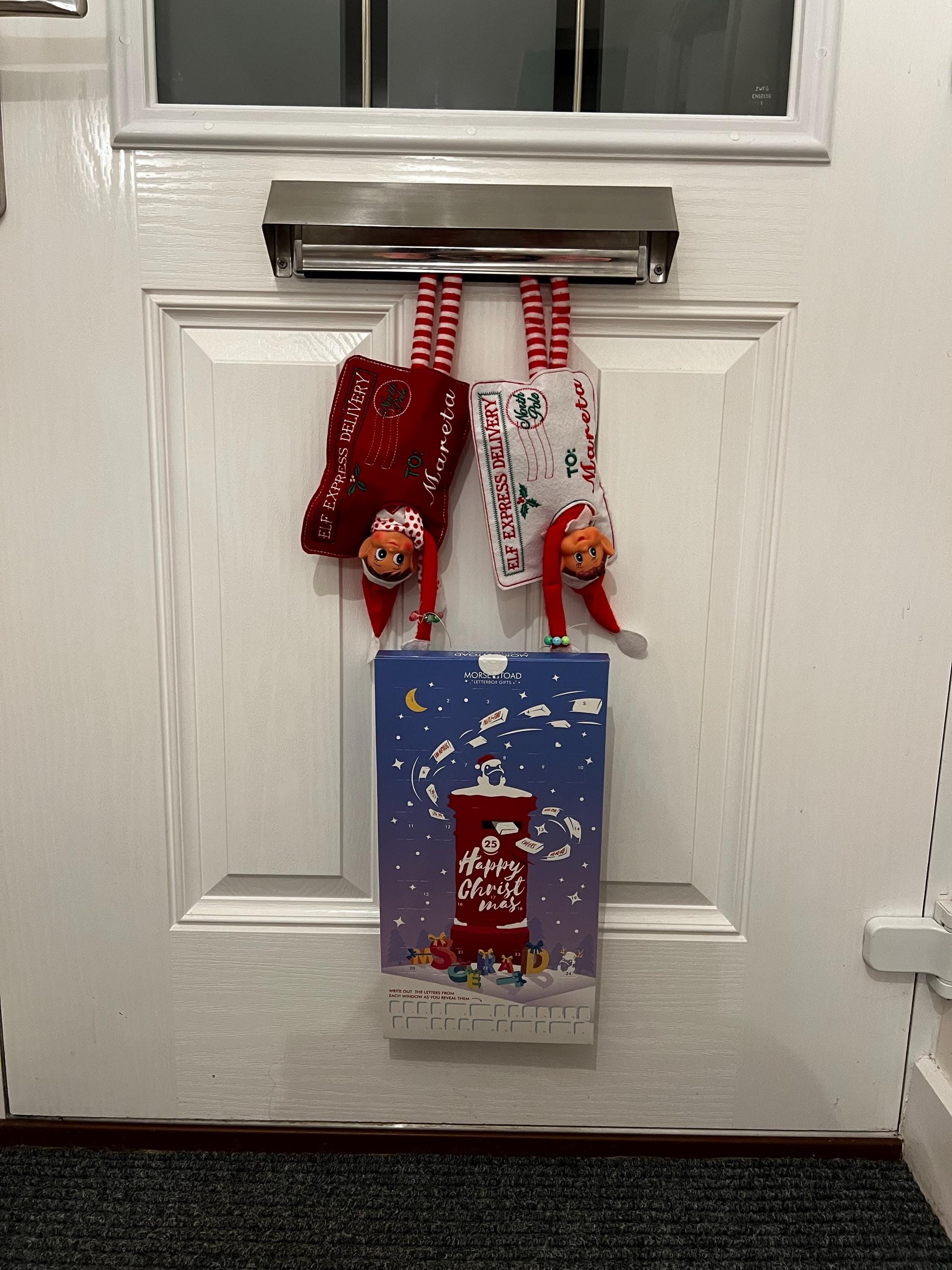 Elf Arrival and Departure Envelope, Christmas Eve, Hello Elf, Santa’s Workshop, Elf Mail, Post, Christmas Mail, Elf Postage