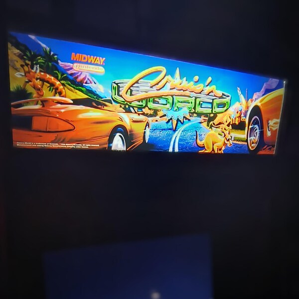 Mame Arcade Multicade Marquee for Reproduction Header/backlit Sign - Etsy
