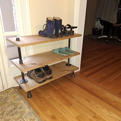 Industrial Kitchen and Entryway Shoe Storage Organizer - Etsy