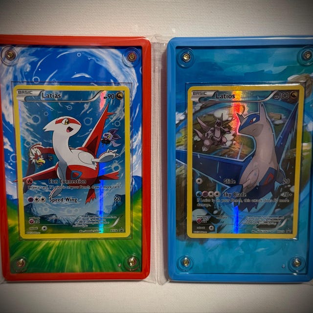 ポケモン ラティアス＆ラティオス XY 78 79 プロモ拡張アートケース x2