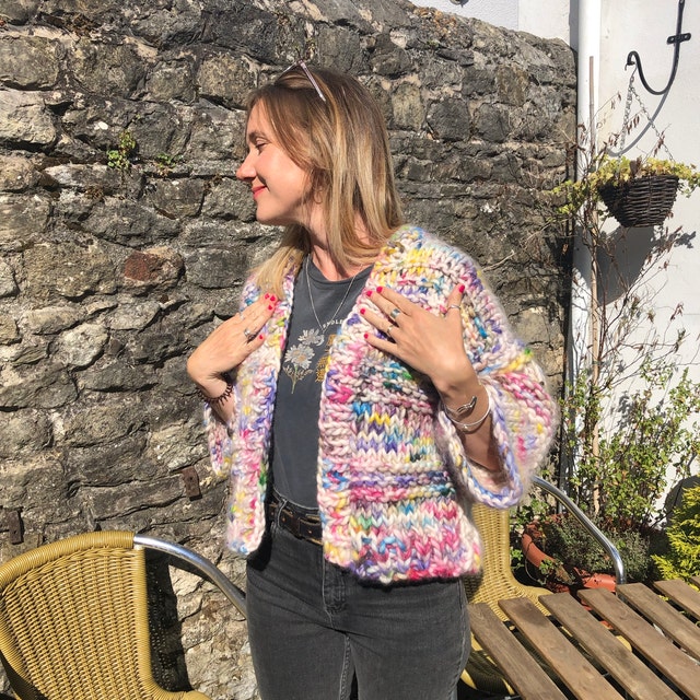 Chunky Knitting Pattern - Nova Cardigan - Etsy Chunky Knitting Pattern - Nova Cardigan - Etsy