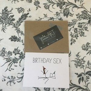 Funny Birthday Card Birthday Sex Card Boyfriend Birthday | Etsy