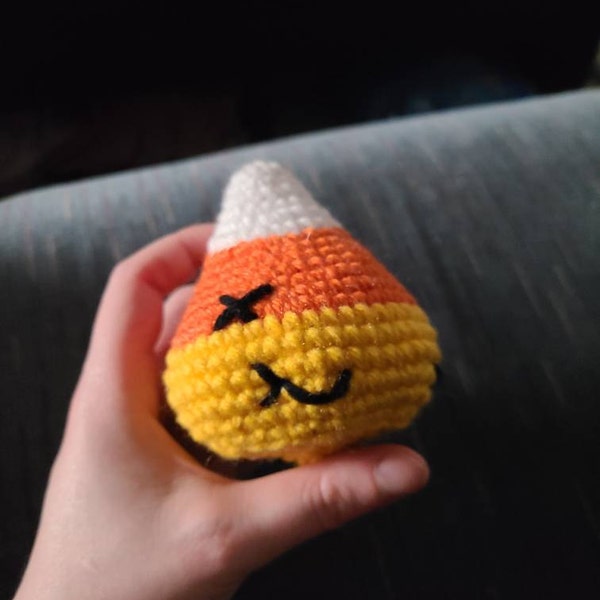 Amigurumi Candy Corn Crochet Pattern: Easy Halloween DIY (PDF Pattern ...