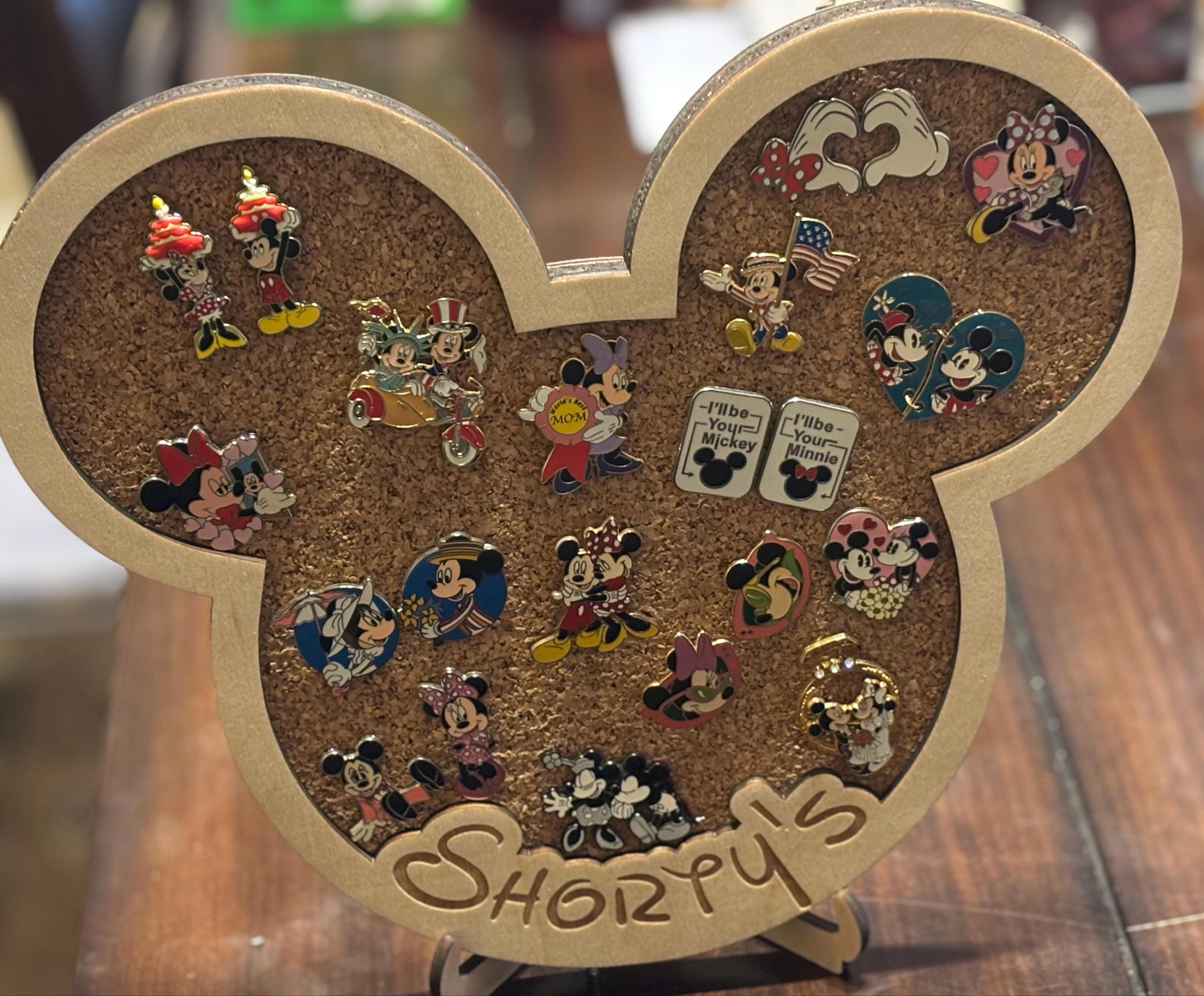Favorite Mouse Personalized Trading Pin Display Board Pin Trading & Collecting Personalized Vacation Gift Fun for the whole Family
