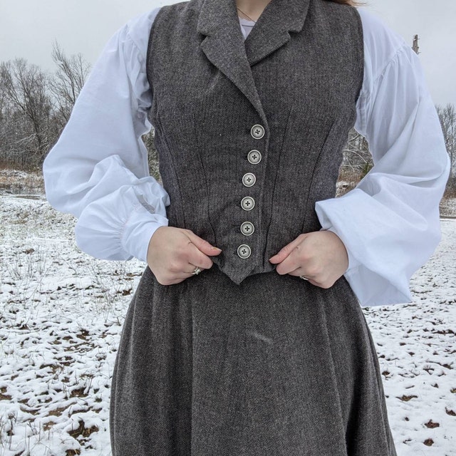 Buy 1890s Single Breasted Waistcoat Sewing Pattern Keystone