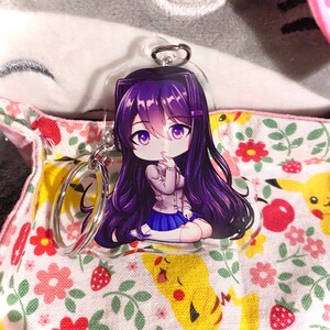 ドキドキ文芸クラブ チャーム DDLC キーチェーン モニカ