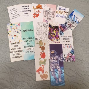 unicorn bookmarks printable set of 4 rainbow unicorn etsy