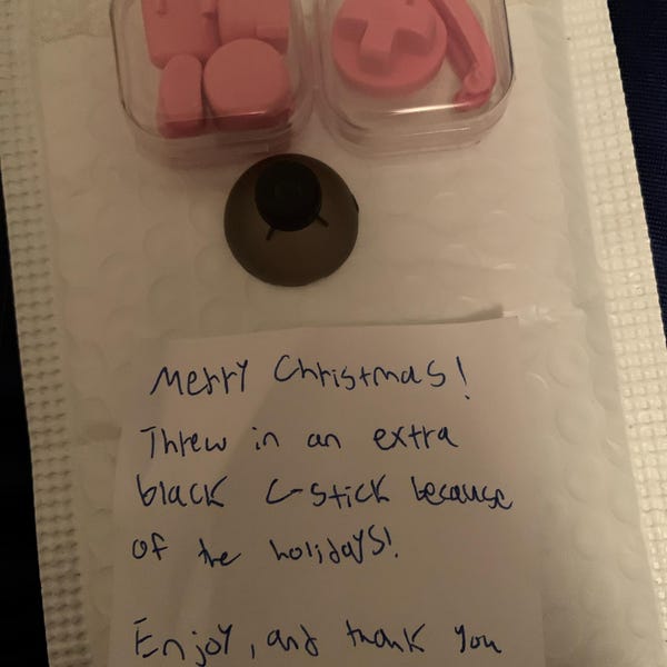 MINOR BLEMISH Black Gamecube Controller Buttons Custom Resin Cast - Etsy